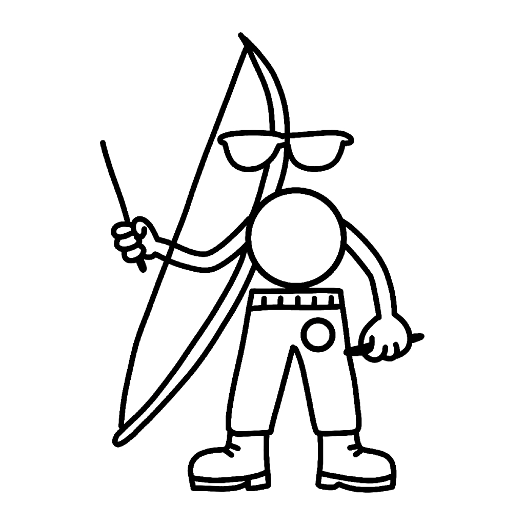 Brasilini Berimbini dibujos para colorear