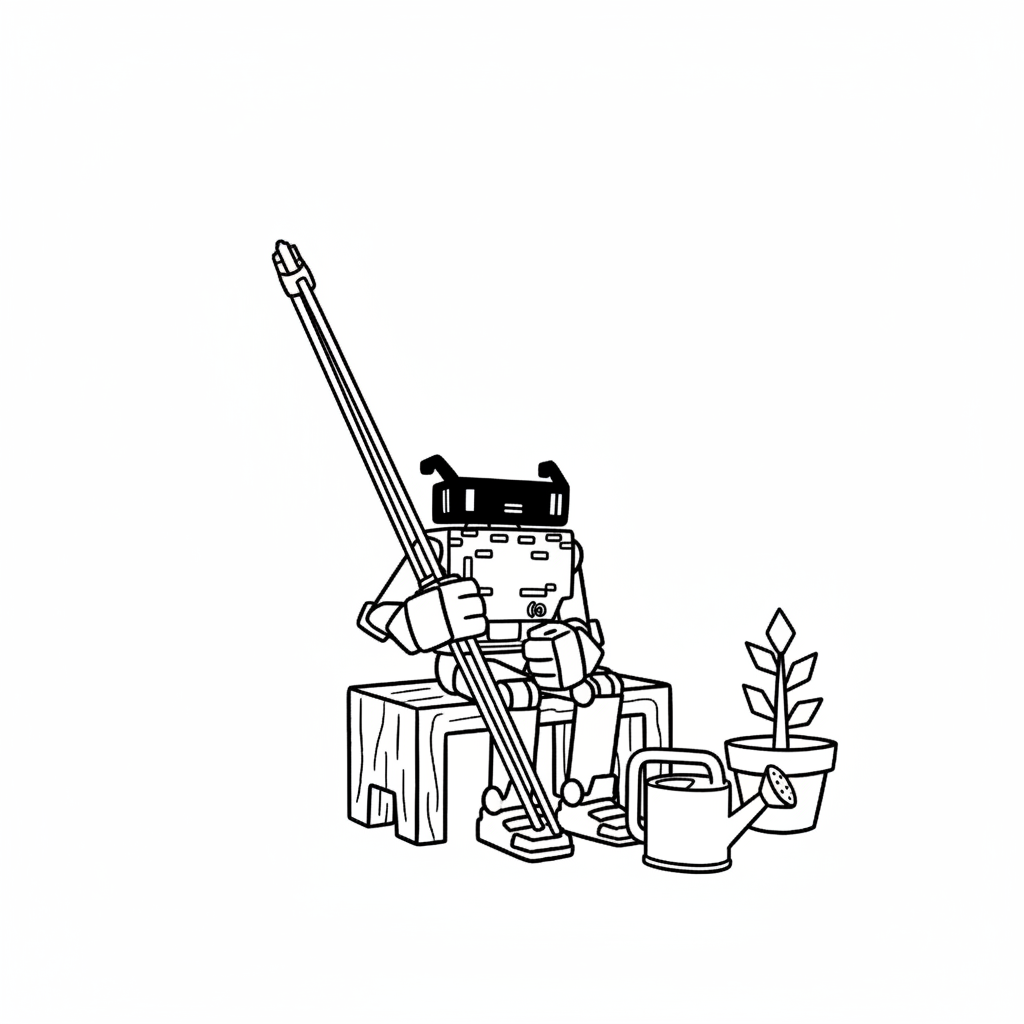 Brasilini Berimbini páginas para colorear pdf