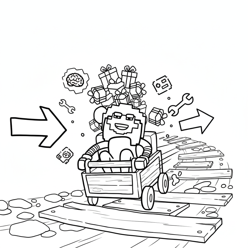 páginas para colorear imprimibles gratis Chicleteira Noelteira