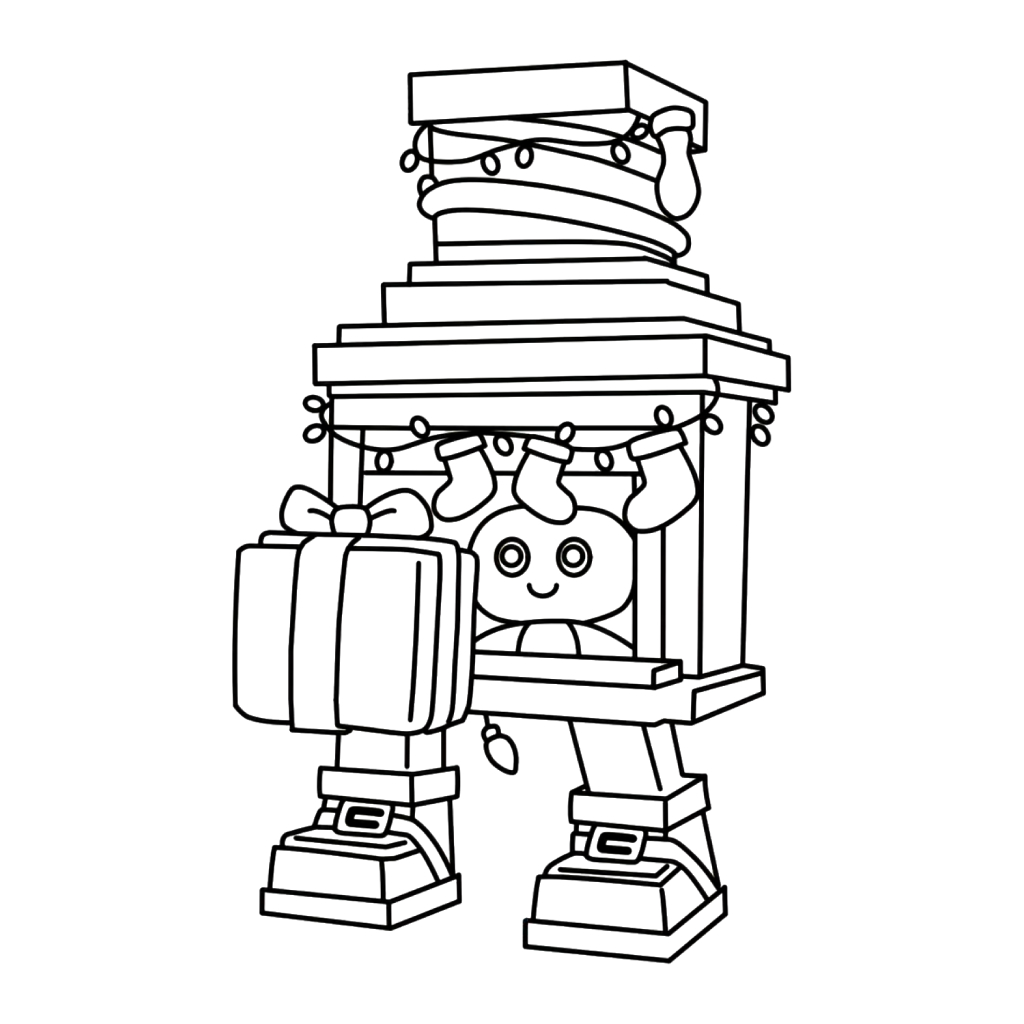 páginas para colorear gratis para adultos Chimnino