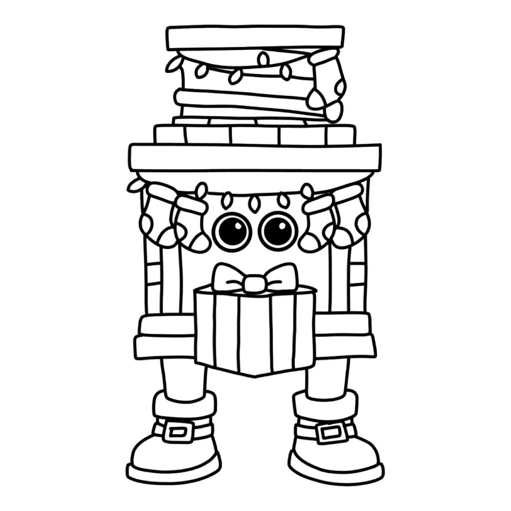 Chimnino páginas para colorear imprimibles