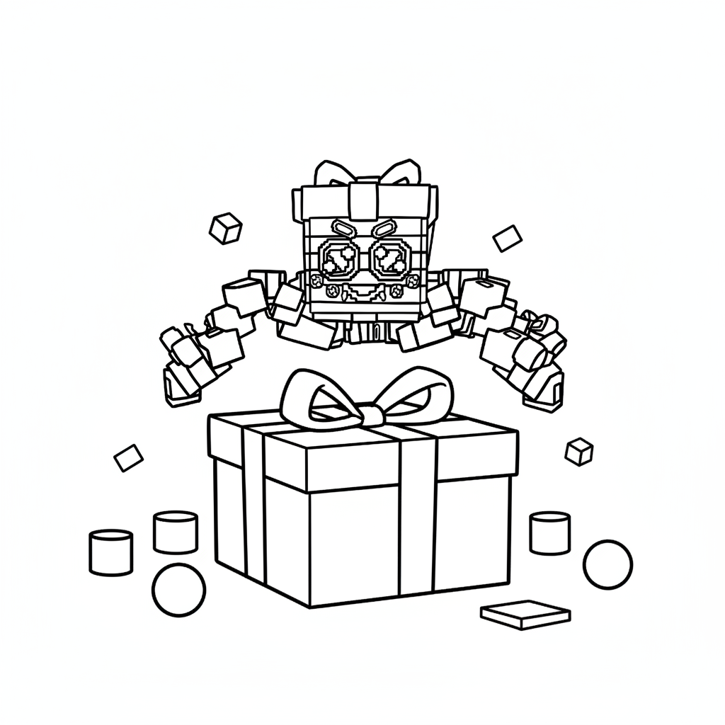 Giftini Spyderini 11 páginas para colorear gratis Giftini Spyderini