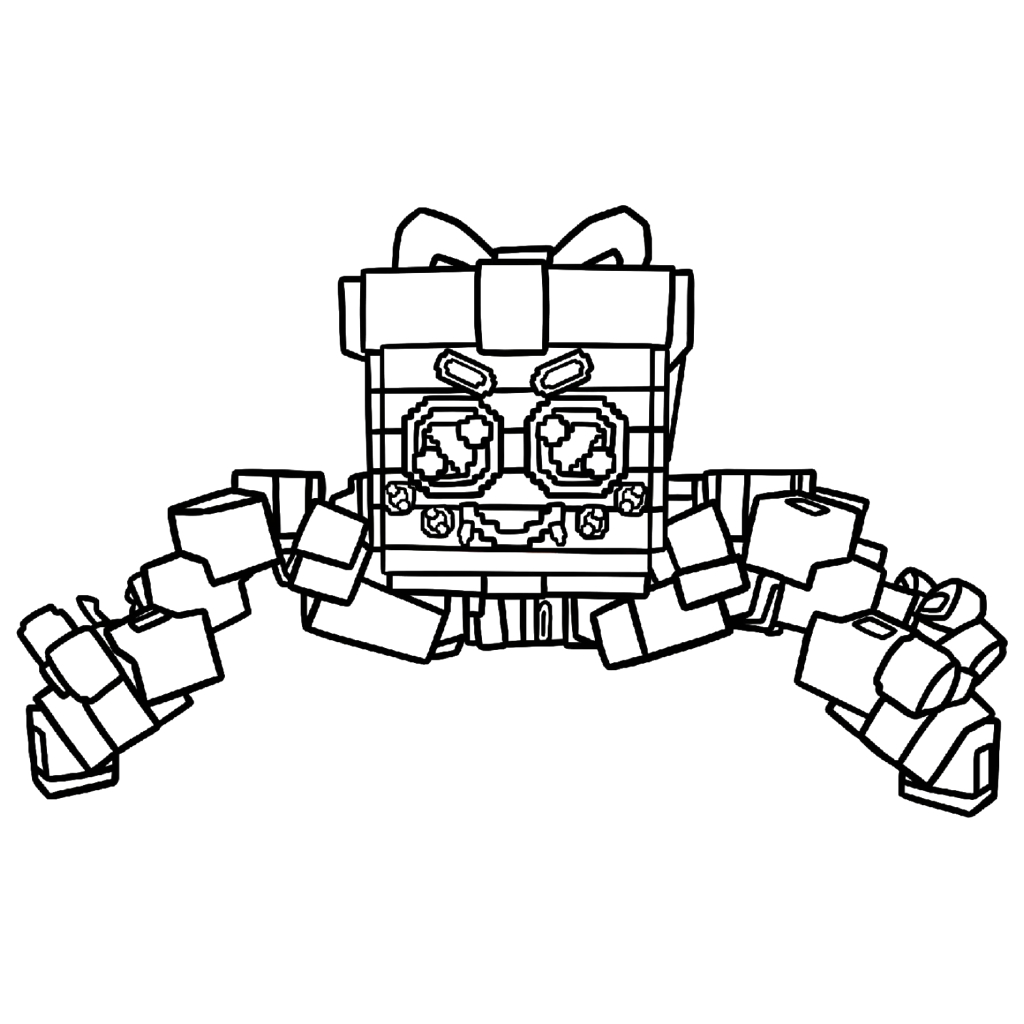 Giftini Spyderini 5 páginas para colorear imprimibles gratis Giftini Spyderini