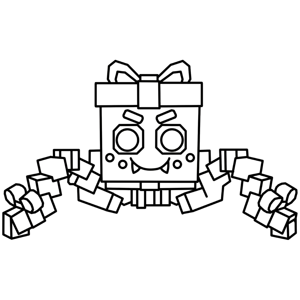 Giftini Spyderini 6 niños Giftini Spyderini páginas para colorear