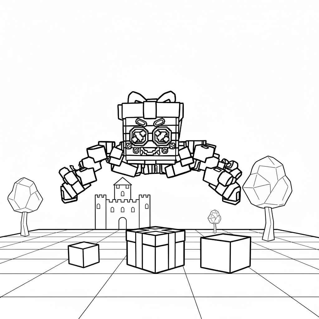 Giftini Spyderini 8 Giftini Spyderini páginas para colorear para imprimir gratis 1