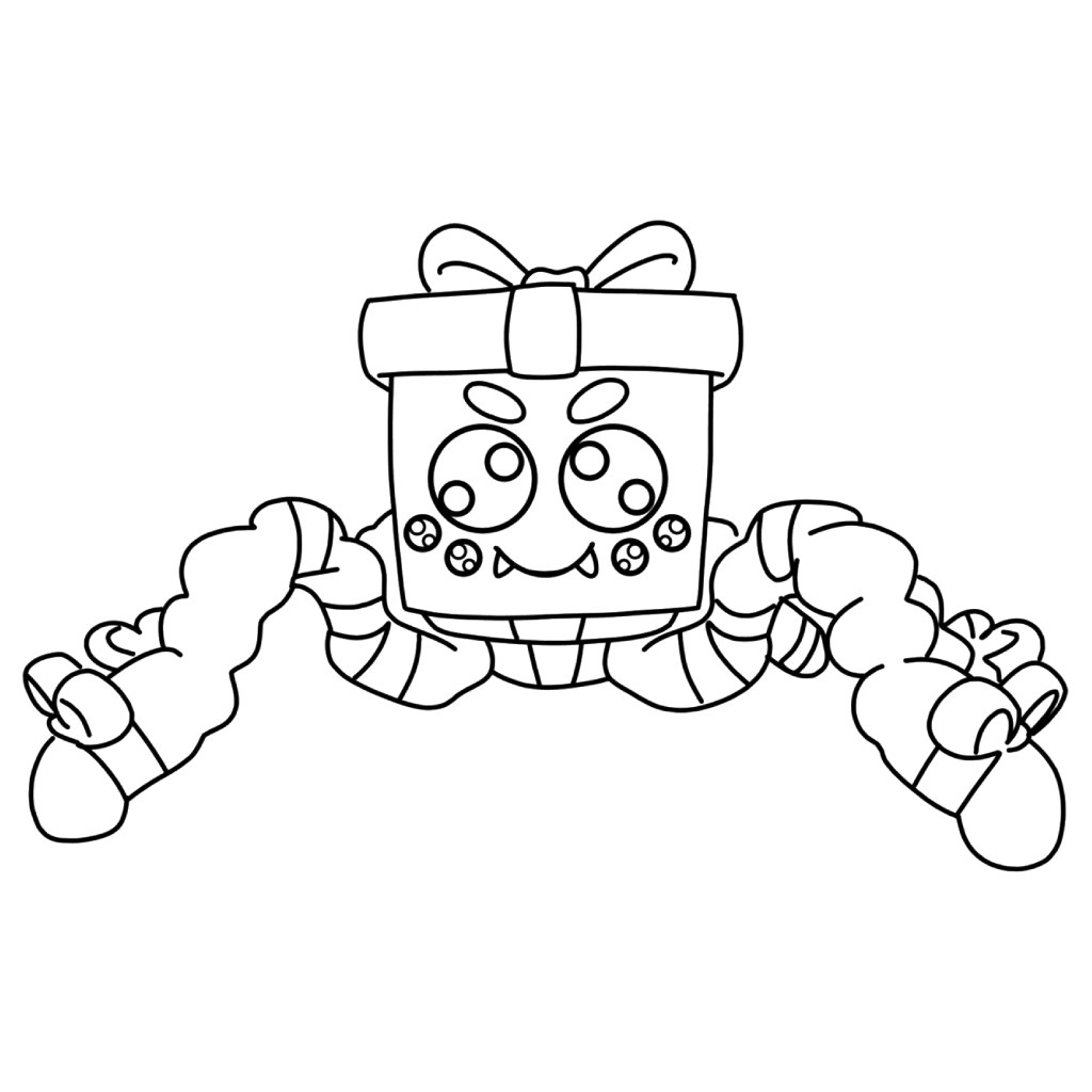 Giftini Spyderini 16 Giftini Spyderini páginas para colorear para niños