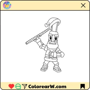 Ho Ho Ho Sahur 14 Ho Ho Ho Sahur para colorear thumbnail