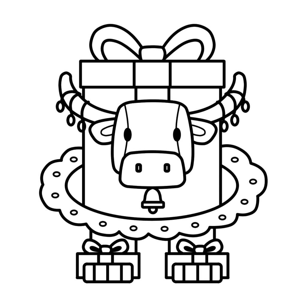 La Vacca Prese Presente páginas para colorear gratis