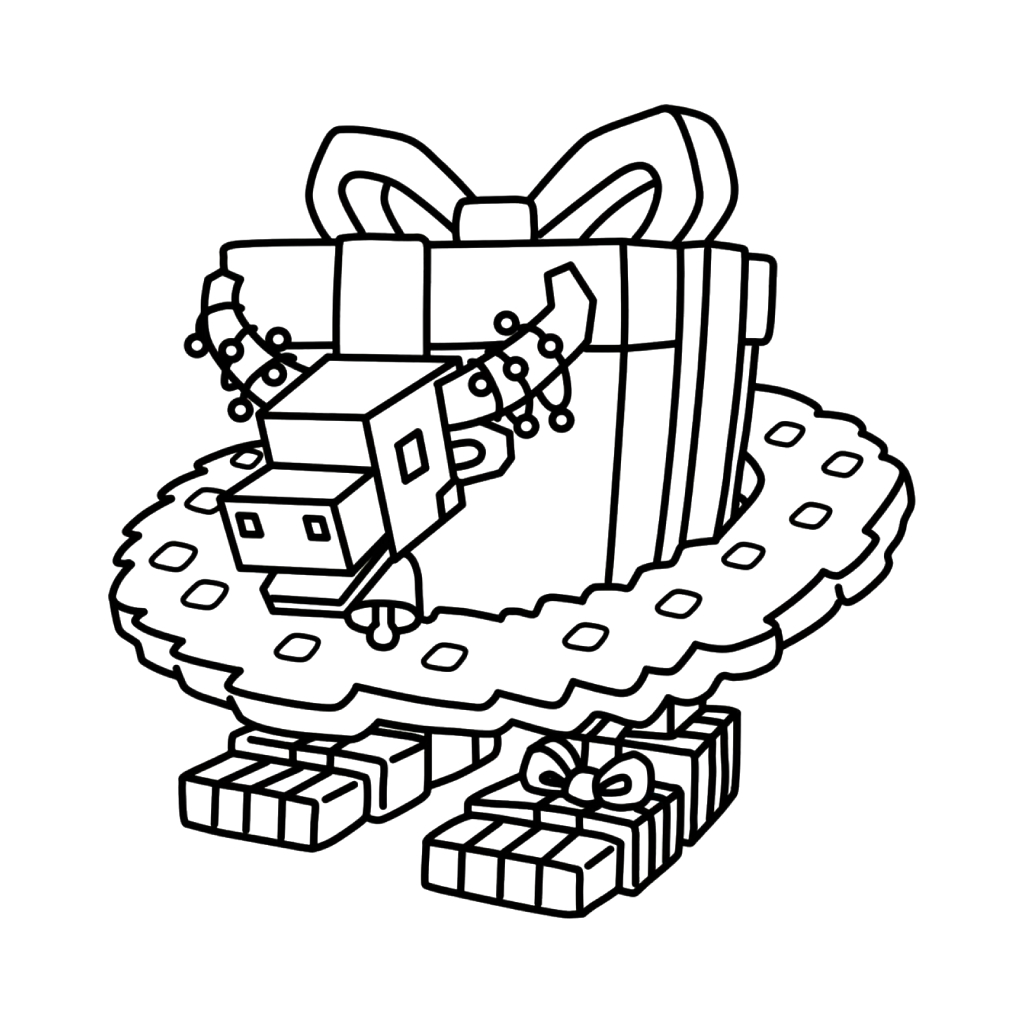 para colorear La Vacca Prese Presente