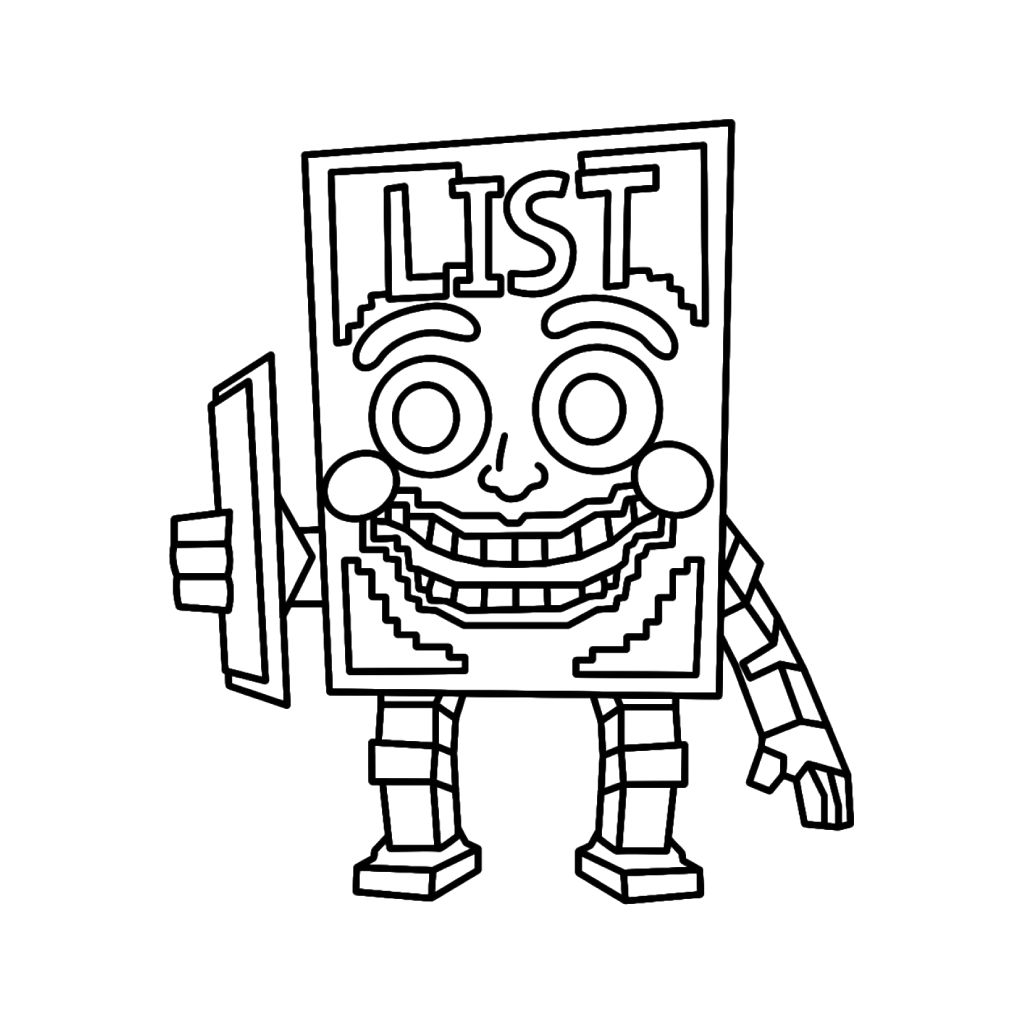 List List List Sahur páginas para colorear para adultos