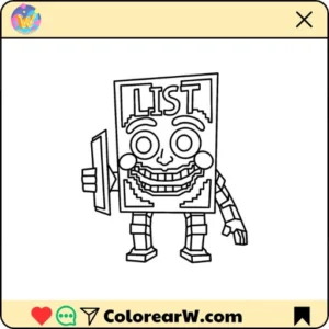 List List List Sahur para colorear thumbnail