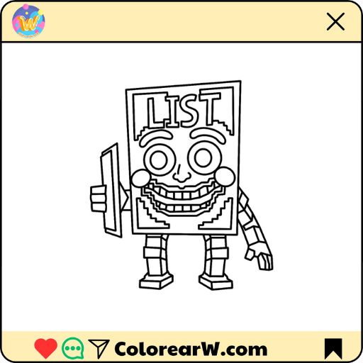 List List List Sahur para colorear thumbnail