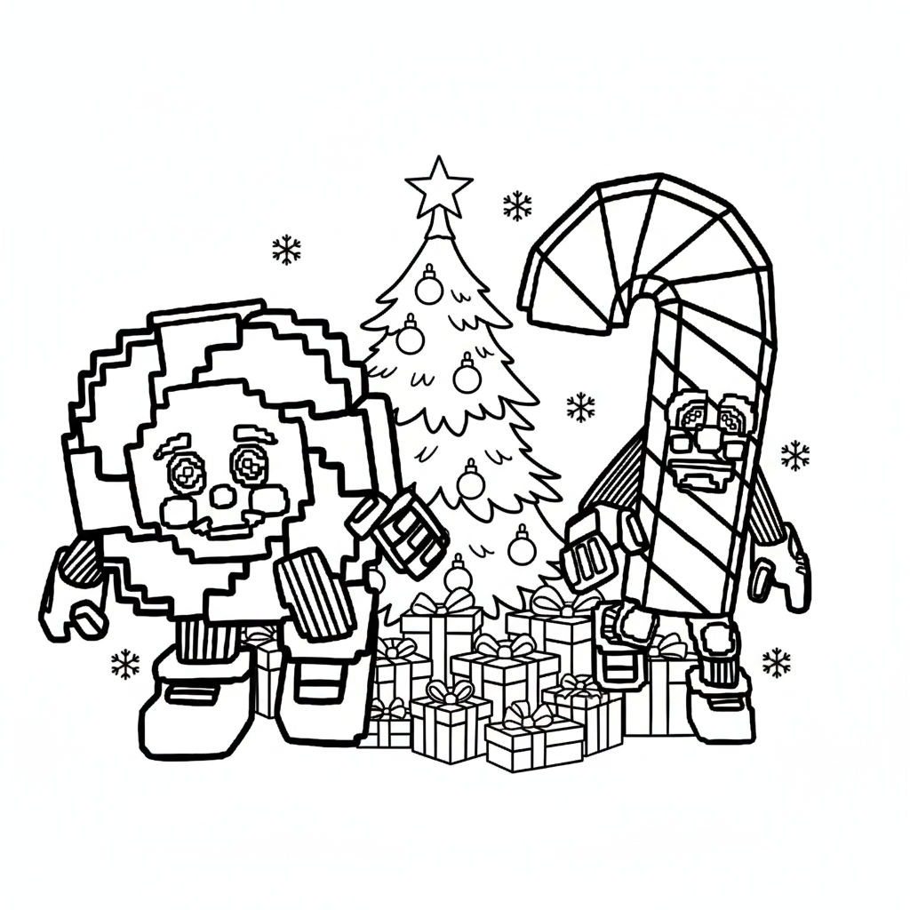 Los Candies 18 páginas para colorear gratis Los Candies para adultos 1