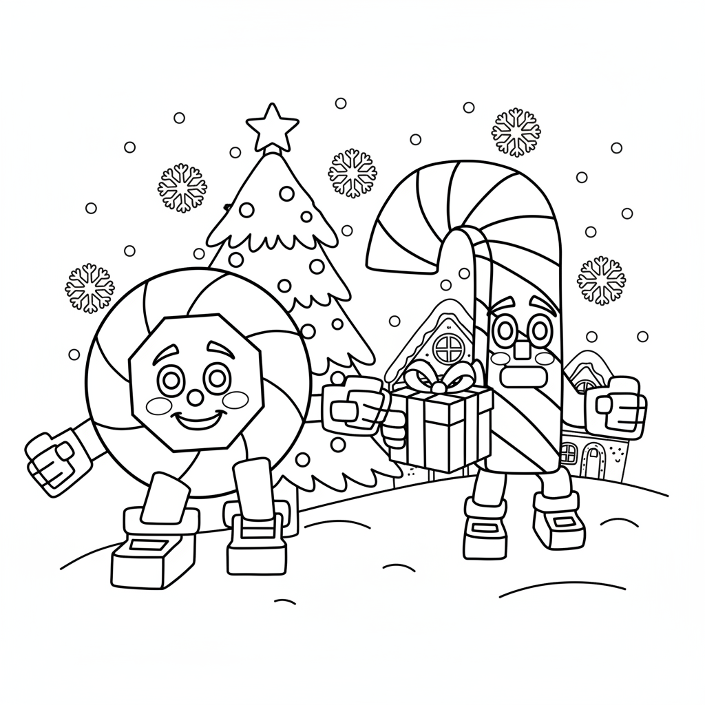 Los Candies 20 Los Candies páginas para colorear pdf