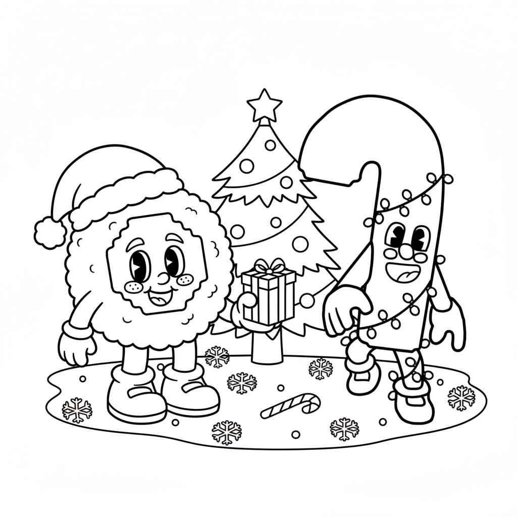 Los Candies 21 páginas para colorear Los Candies imprimibles gratis 1