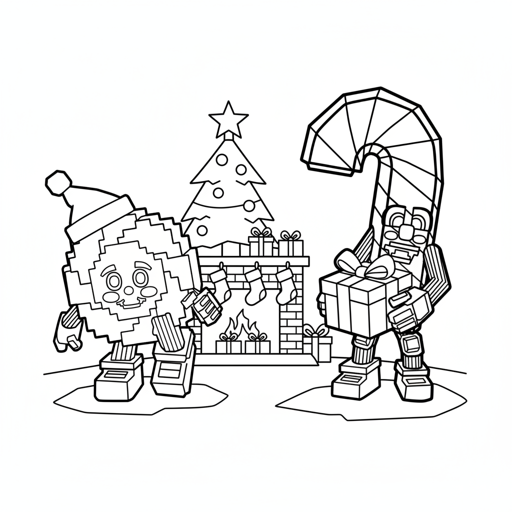 Los Candies 23 dibujos para colorear grinch Los Candies 1