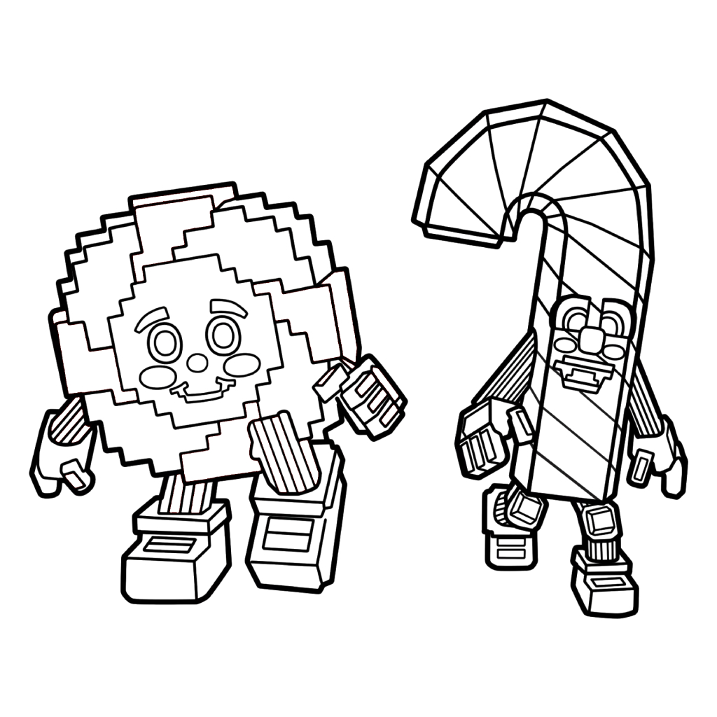 Los Candies 2 Los Candies páginas para colorear para adultos