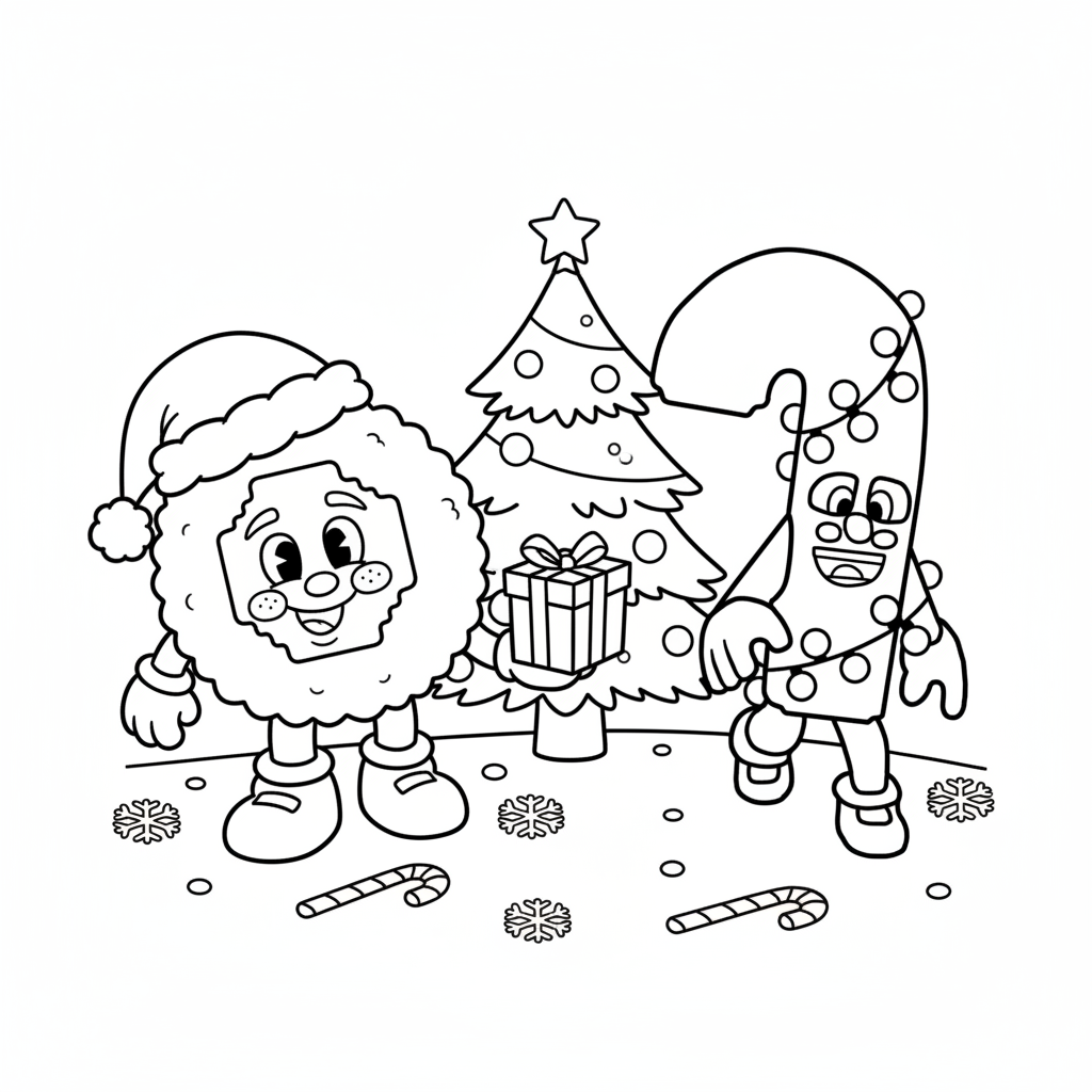 Los Candies 8 Los Candies páginas para colorear