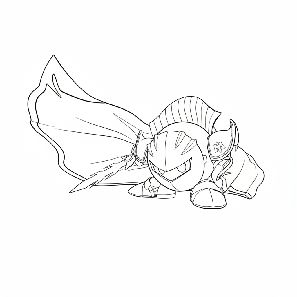 Mega Knight páginas para colorear para adultos