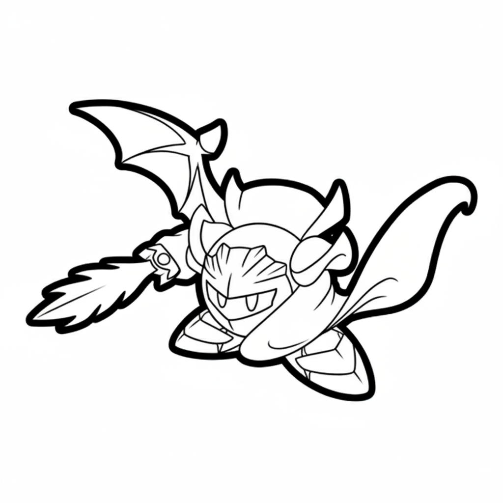 páginas para colorear gratis Mega Knight para adultos