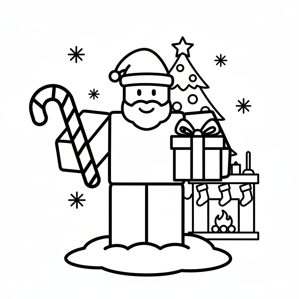 Noobini Santanini 16 Noobini Santanini páginas para colorear gratis