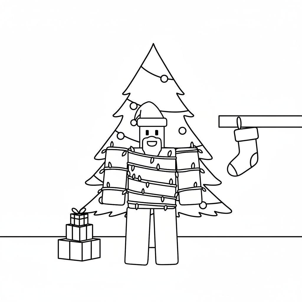 Noobini Santanini 18 dibujos para colorear Noobini Santanini