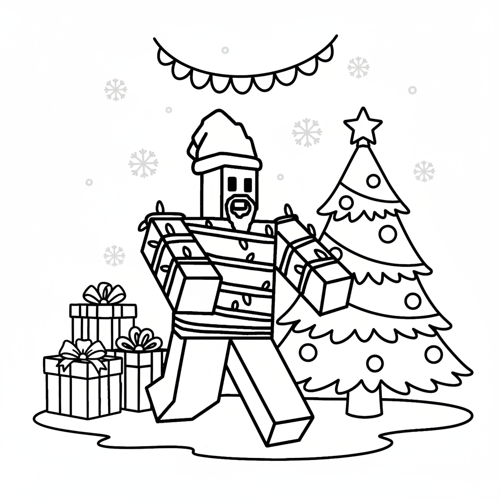 Noobini Santanini 20 Noobini Santanini páginas para colorear para niños