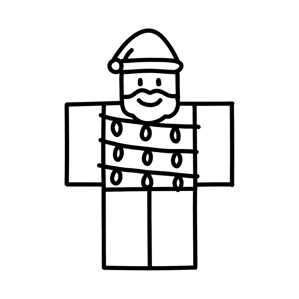 Noobini Santanini 4 Noobini Santanini páginas para colorear para imprimir