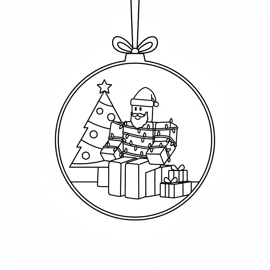 Noobini Santanini 22 páginas para colorear detalladas de Noobini Santanini 3