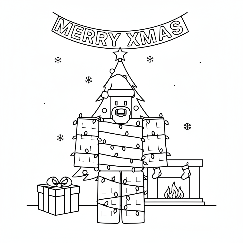 Noobini Santanini 23 Noobini Santanini dibujos para colorear