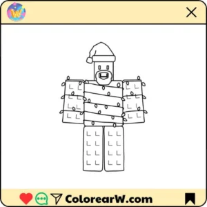 Noobini Santanini 42 Noobini Santanini para colorear thumbnail