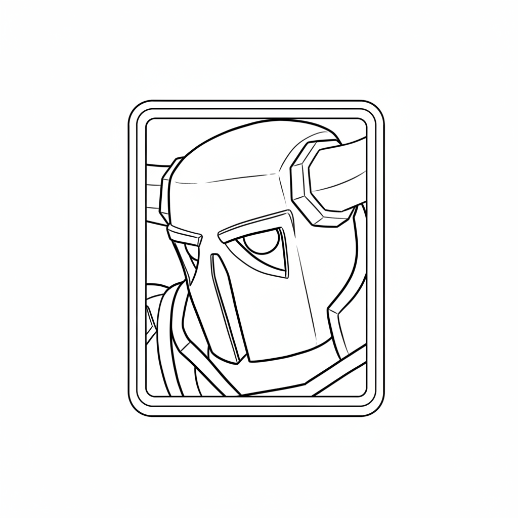 P.E.K.K.A. 14 P.E.K.K.A páginas para colorear imprimibles 2