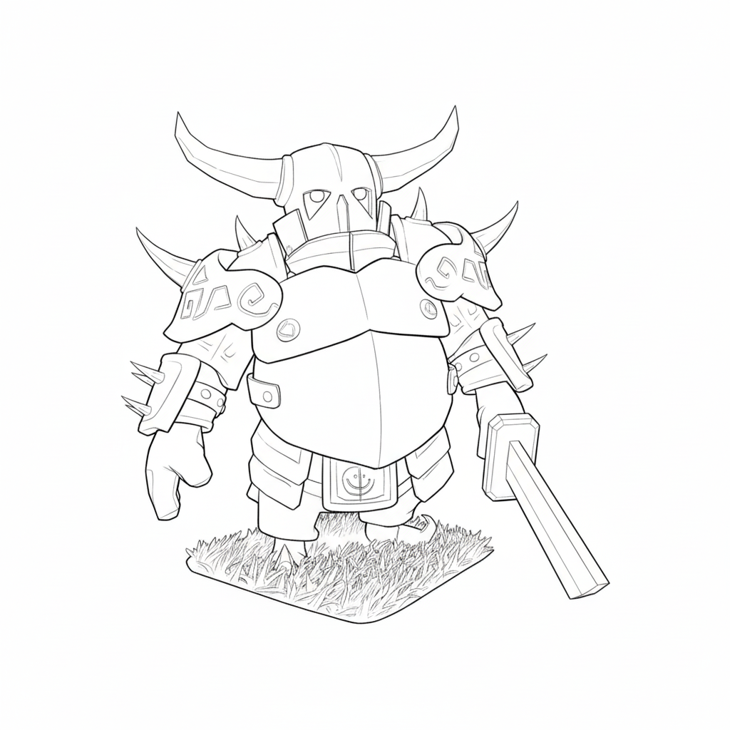 P.E.K.K.A. 19 páginas para colorear kawaii lindas P.E.K.K.A