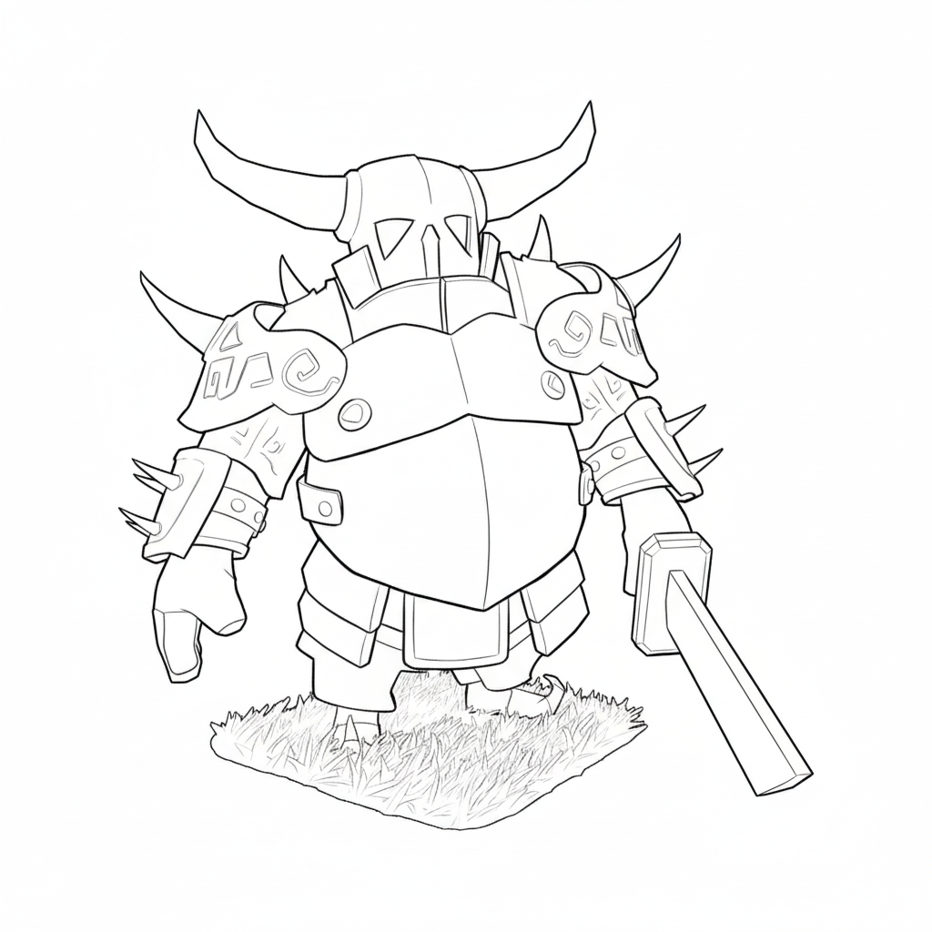 P.E.K.K.A. 6 dibujos para colorear grinch P.E.K.K.A 1