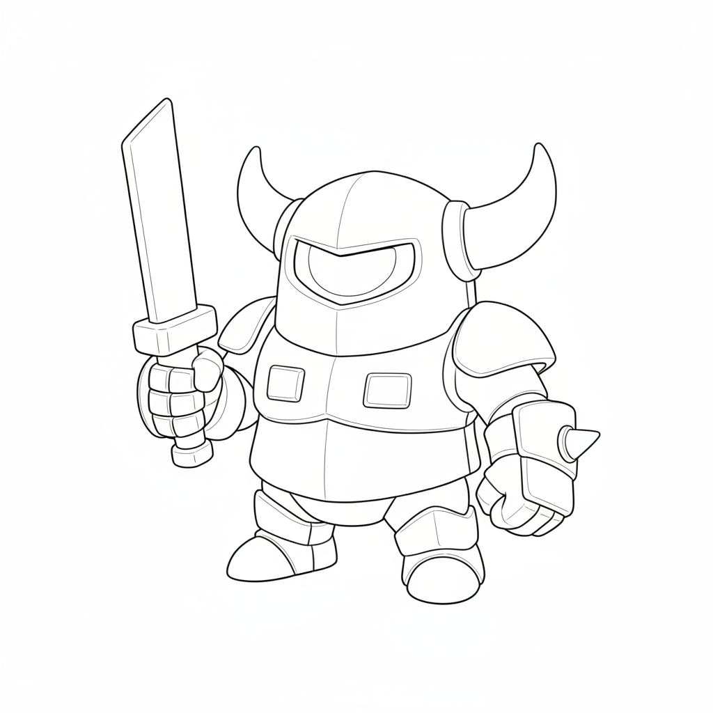 P.E.K.K.A. 8 P.E.K.K.A páginas para colorear imprimibles