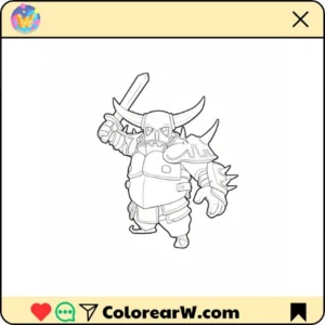 P.E.K.K.A. 18 P.E.K.K.A. para colorear thumbnail
