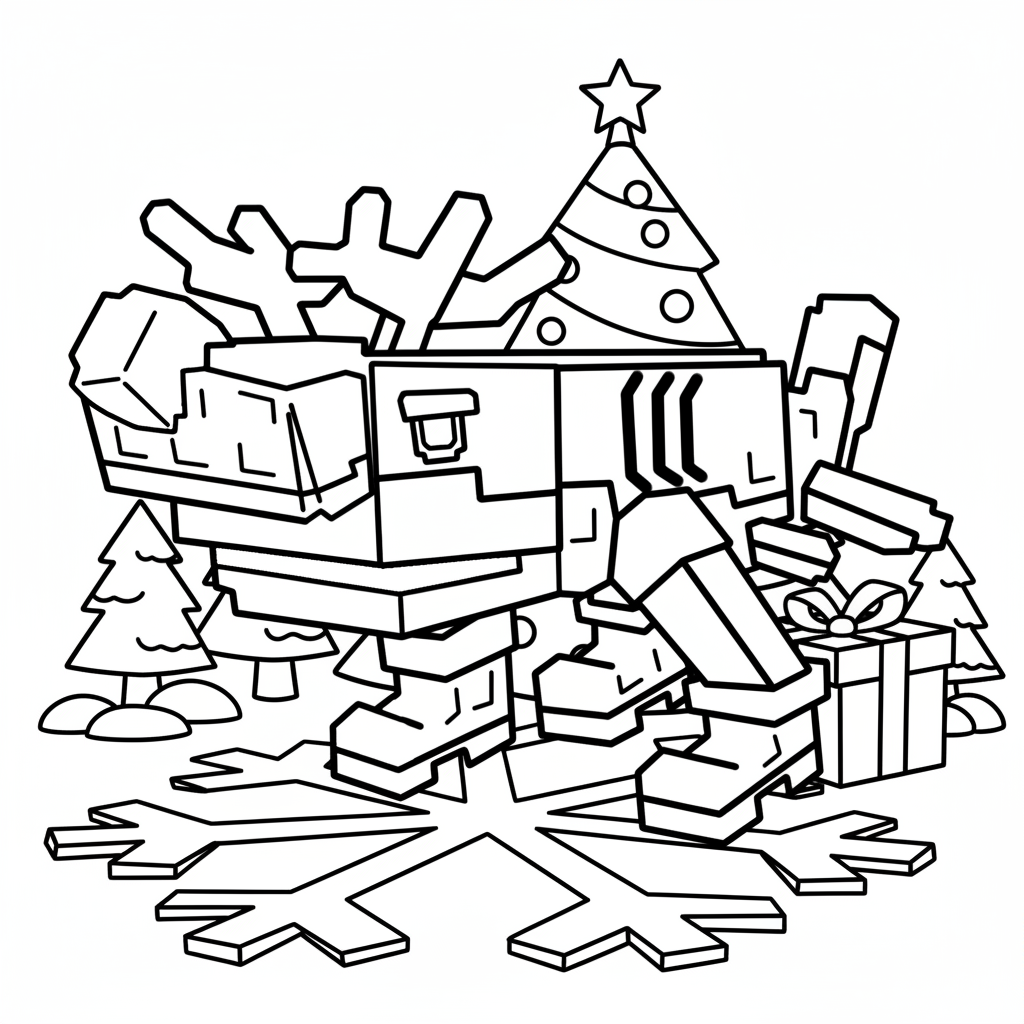 páginas para colorear imprimibles gratis Reindeer Tralala