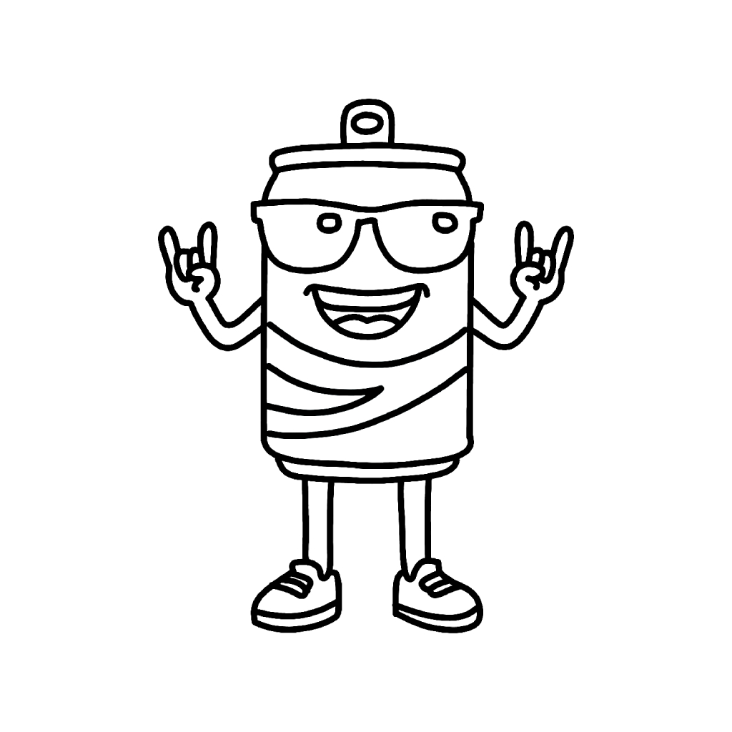 Swag Soda 10 lindas páginas para colorear Swag Soda