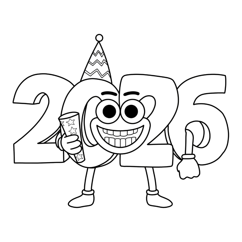 divertidas páginas para colorear 2026 Brainrot