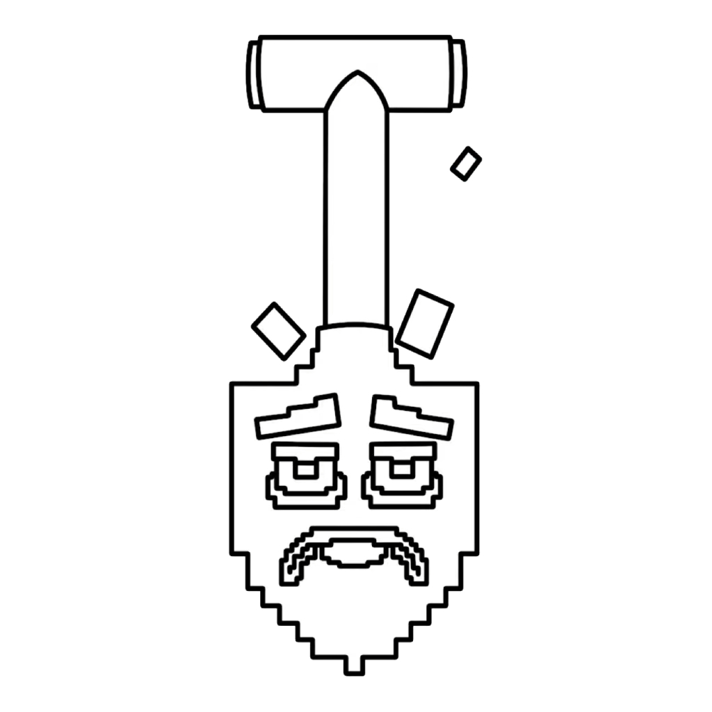 páginas para colorear fáciles de Agarrini la Palini