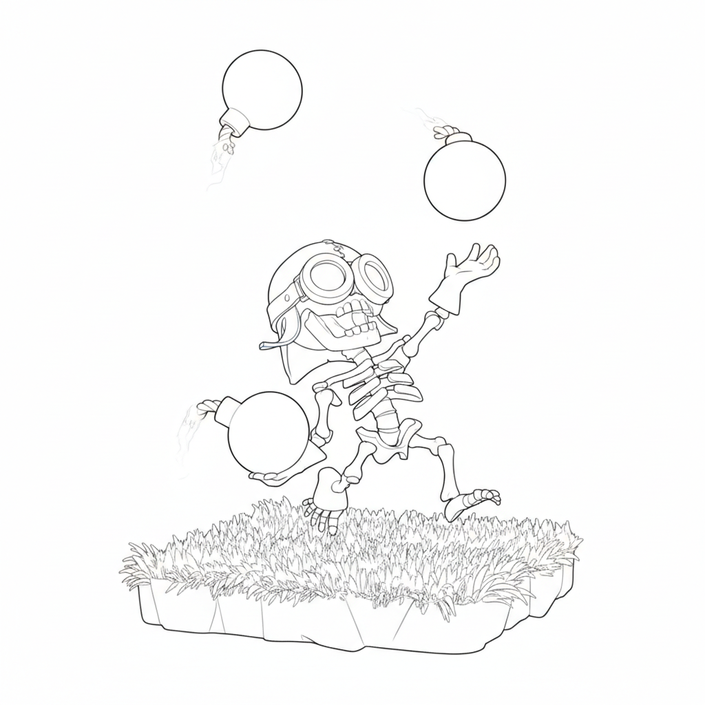 dibujos para colorear grinch Bomber