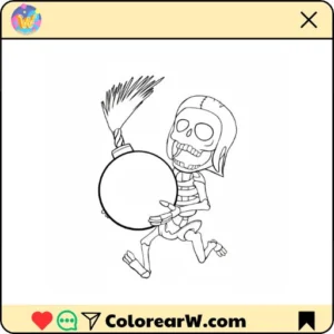 Bomber para colorear thumbnail