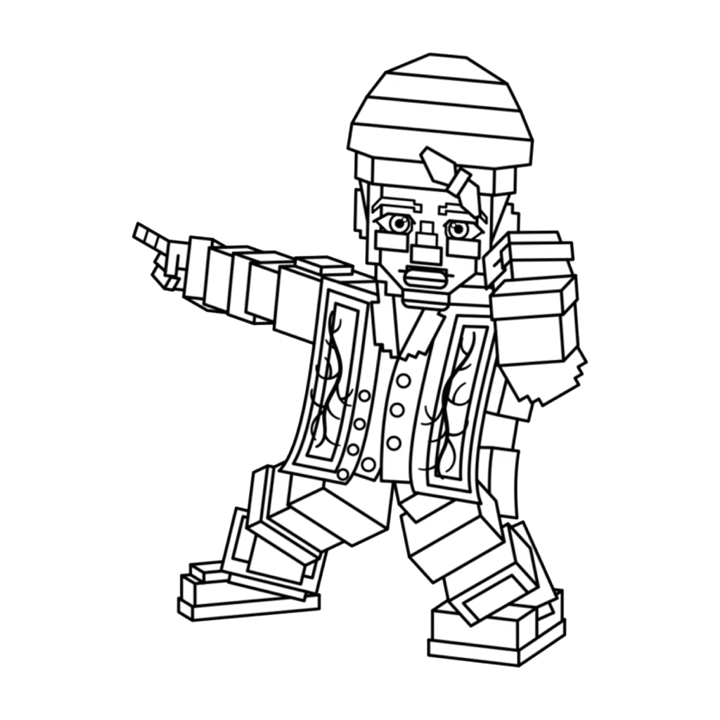 Brunito Marsito 2 Brunito Marsito páginas para colorear para adultos fáciles