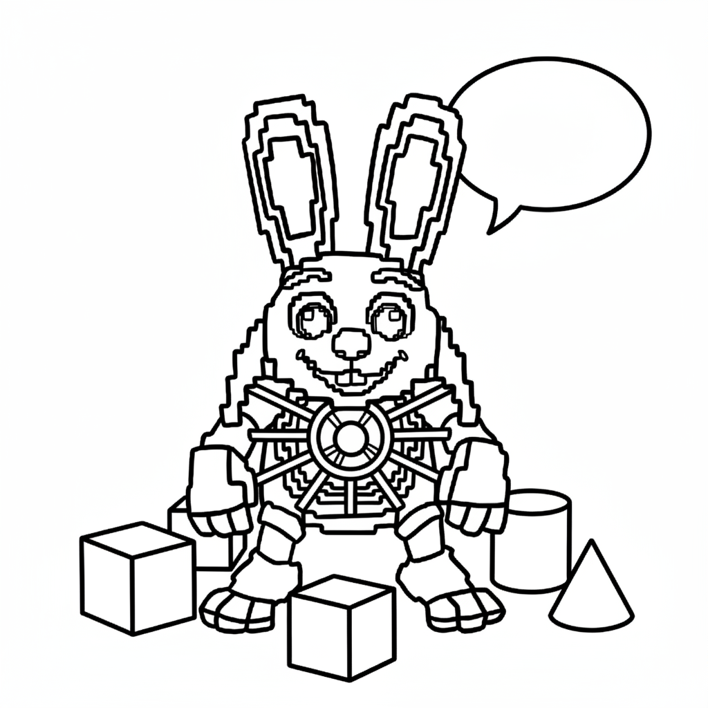 páginas para colorear Bunito Bunito Spinito gratis