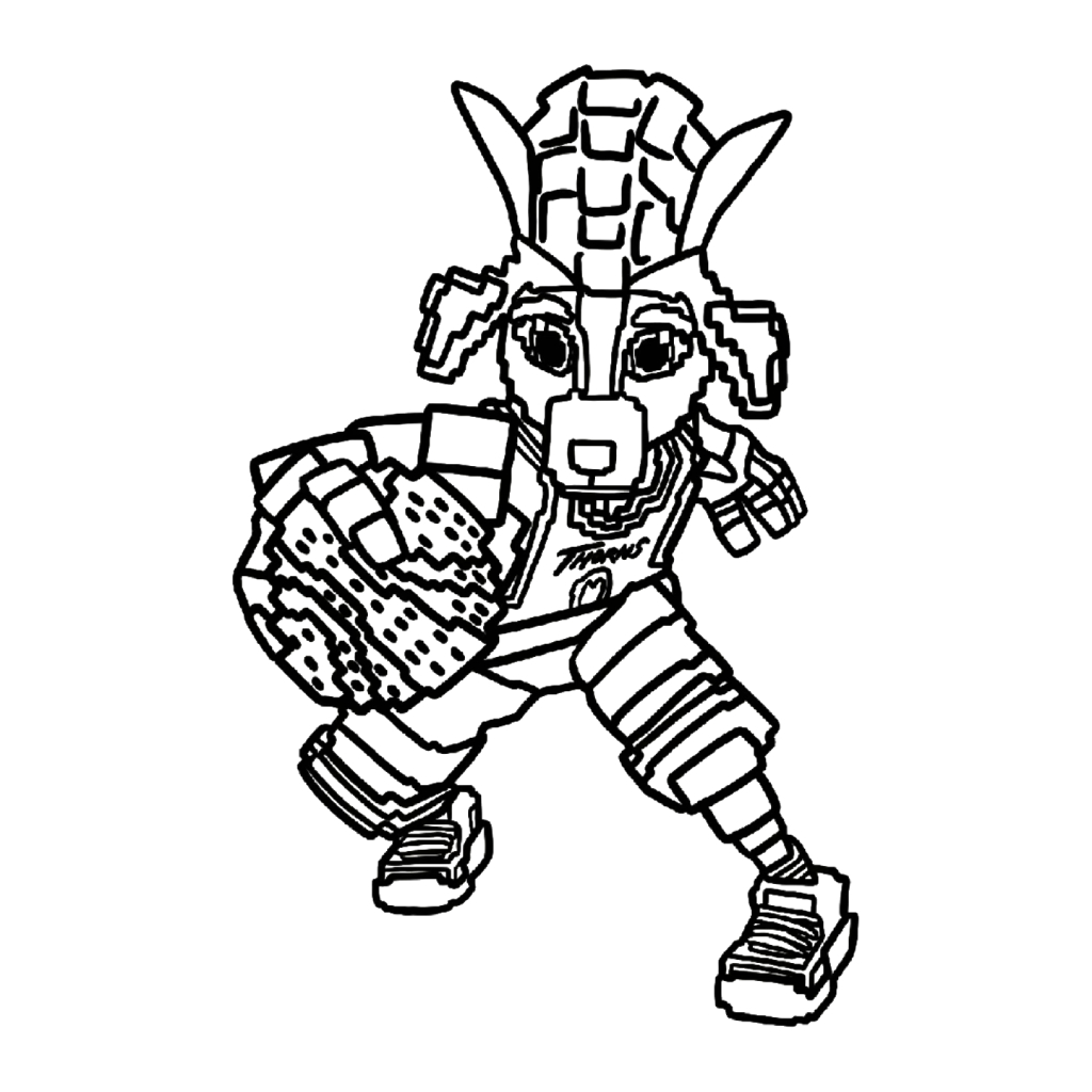 GOAT páginas para colorear para imprimir