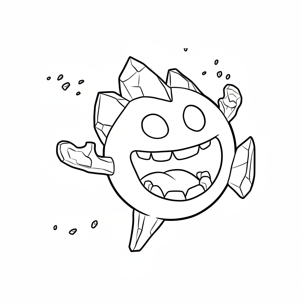 Ice Spirit 2 páginas para colorear imprimibles Ice Spirit