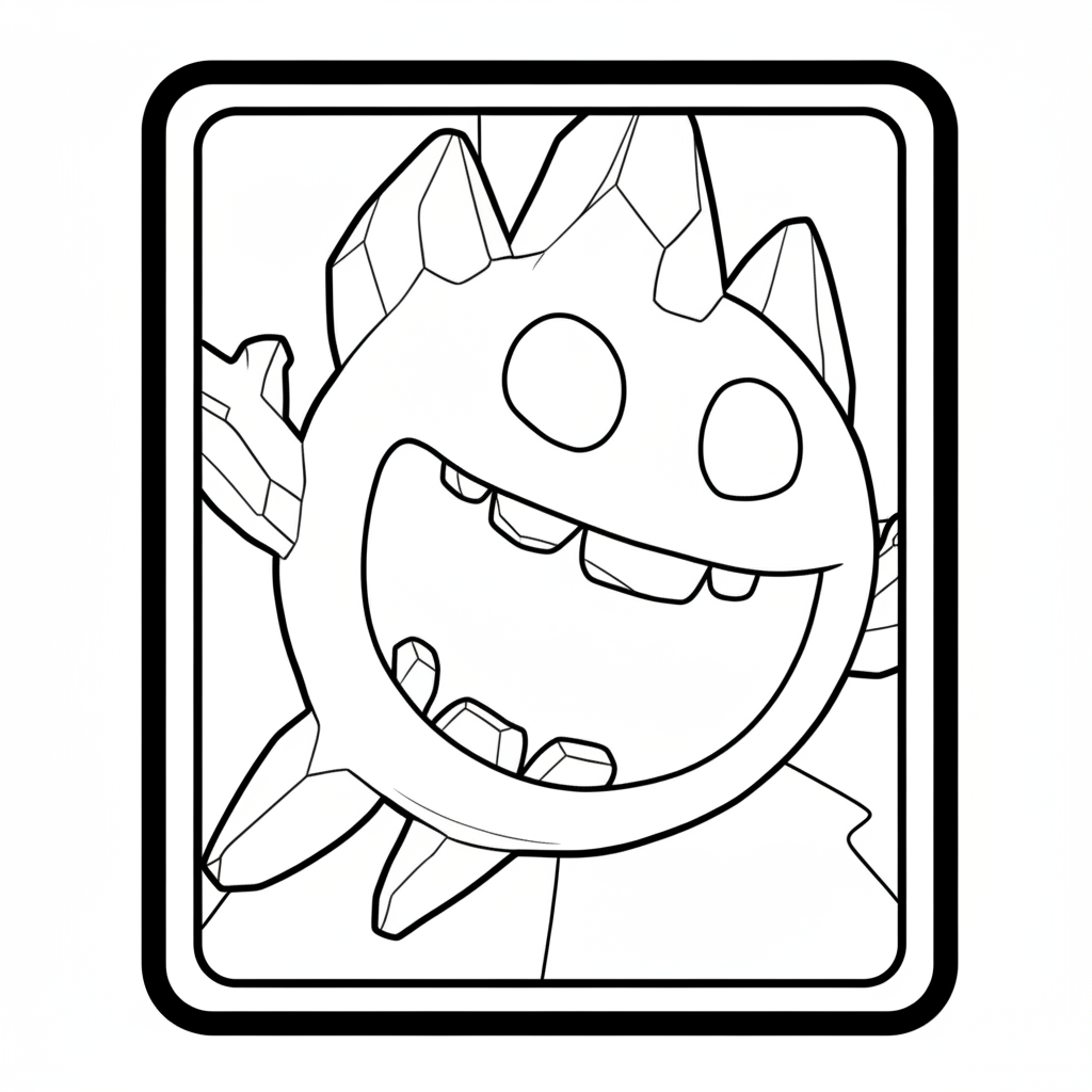 Ice Spirit 8 Ice Spirit adornos para colorear