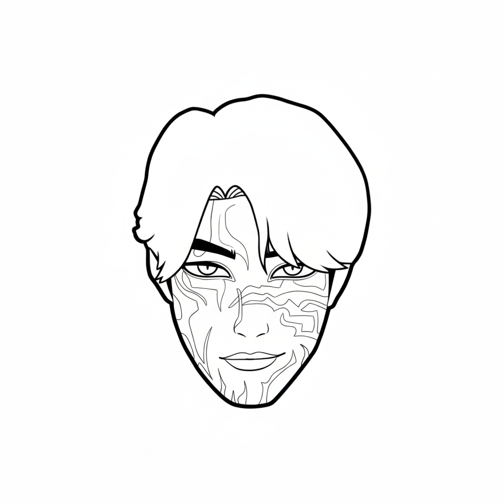 Jinu 16 Jinu páginas para colorear para adultos 2