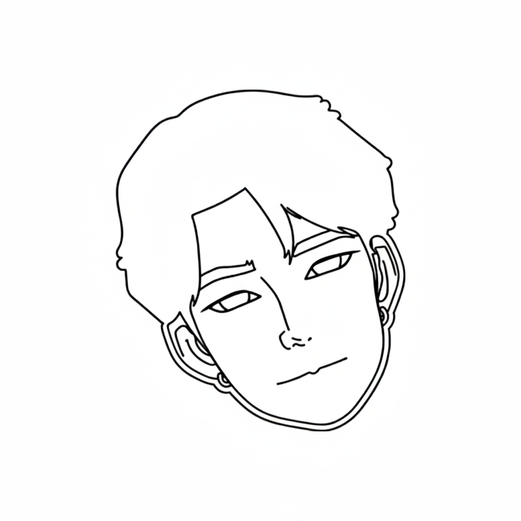 Jinu 8 Jinu páginas para colorear para adultos