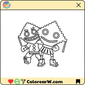 Ketupat Bros para colorear thumbnail